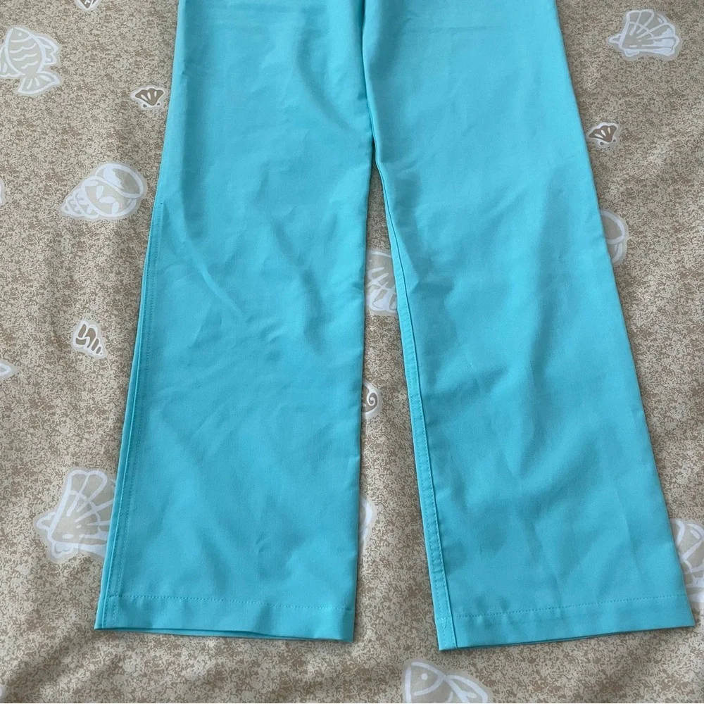 Figs Men's Pisco Basic Scrub Pants Fresh Aqua 1714 Size Small Tall
